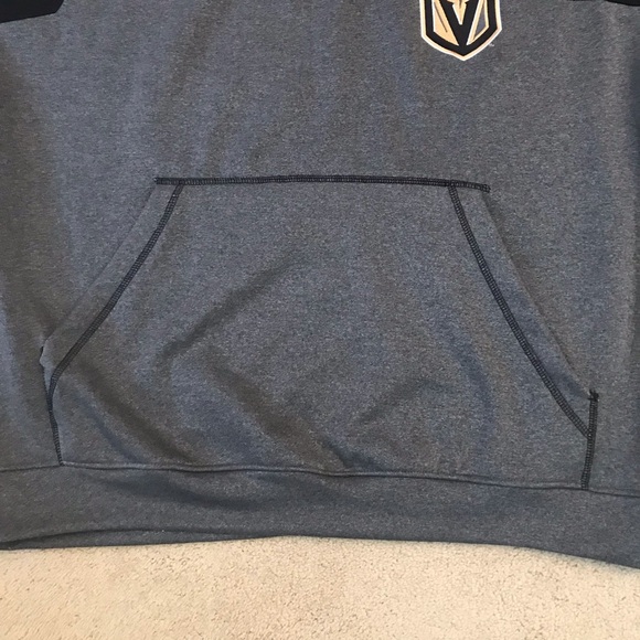 Majestic NHL Vegas Golden Knights Hockey Sweatshirt Sweater Mens 2XL Quarter Zip - Picture 9 of 9